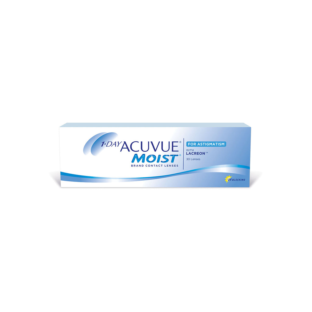 1-DAY ACUVUE MOIST FOR ASTIGMATISM 30 PACK